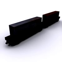 Railway Container Carriage