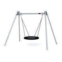 Swing H2,5m, 100cm Rope Seat Kompan