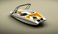 Deck boat