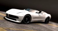 Speedster open sports car corvette based
