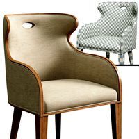 Cannon Scoop Back Upholstered Chair