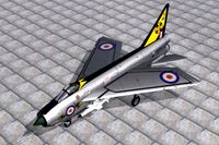 English Electric Lightning F1A