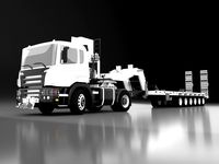 High Detail Tank Trailer Tank Carrier Tank Transporter