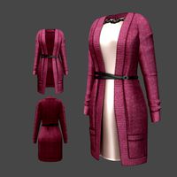 Cardigan Dress
