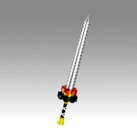 Final Fantasy type-0 Machina Cosplay Weapon Prop replica