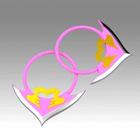 Zone-00 Benio Circle Cosplay Weapon Prop