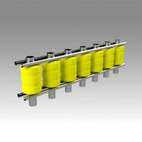 Roller road fence