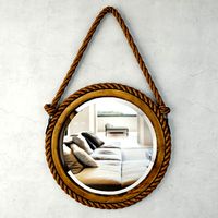Bayview Hanging Rope Mirror