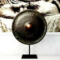 19th Century Laos Bronze Gong