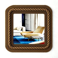 Crescent Key Mirror
