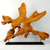 Crafted Home Dawson African Decor on Stand by Jeffan