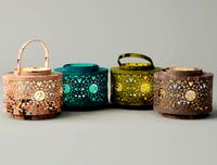 Tin Lantern Set