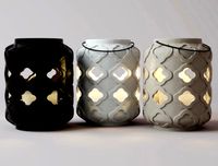 Ceramic Lantern Set