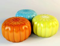 Outdoor Moroccan Pouf