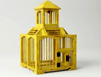 Yellow Decorative Cage by ZARA HOME