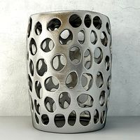 Openwork stool