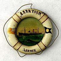 English Ship Souvenir