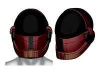 High quality scifi helmet high poly sculpt 3d printable ver 2 3D model