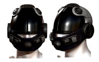 Helmet scifi military combat 3d model low poly
