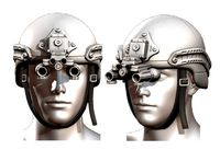Helmet military Scifi low poly