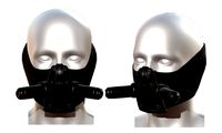 Gas mask helmet safety