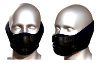 Gas mask helmet protection scifi futuristic