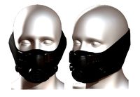 Gas mask helmet scifi futuristic
