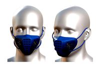 Gas mask respirator plastic protection combat 3d