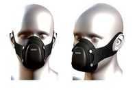 Gas mask protection isolated plastic