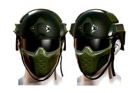Helmet mask millitary combat