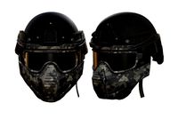 Helmet scifi military mask protection futuristic