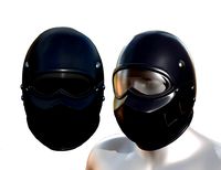 Helmet scifi military combat 3d