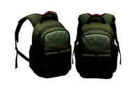 Backpack Camping Generic military combat soldier armor scifi fantasy 3d