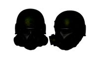 Helmet scifi military combat 3d model futuristic technology