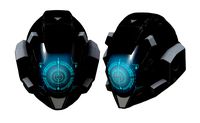 Helmet scifi military combat space cyborg robot military