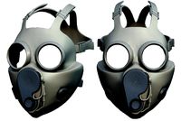 Gas mask helmet protection pollution scifi