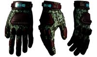 Gloves Sci-fi military fantasy cyborg armor