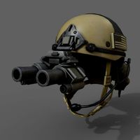 Helmet combat military Scifi ver 8