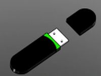 USB Stick 3D Model