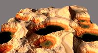 Terrain & Lake 002, Multi sub texture
