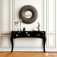 Console table with decor set