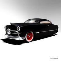 Hot Rod Custom Coupe 1949