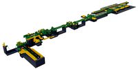 Metal sheet cutting conveyor
