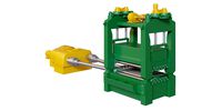 Metal sheet rolling machine
