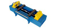 Metal sheet centering machine