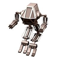 Robot 02 (Mech Warrior) (1 POSE)