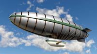 Steampunk airship