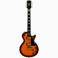 Gibson Les Paul Guitar: Custom Tobacco Sunburst