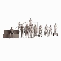 WOMAN FIGURE SET