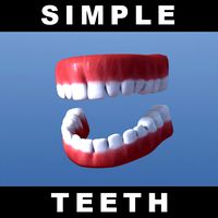 SIMPLE TEETH (lwo,lws,obj,emdl)